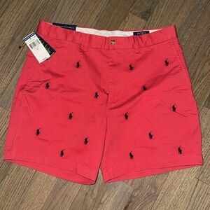 Polo Ralph Lauren Stretch Classic Fit 6" Pony Embroidered Shorts Nantucket 34